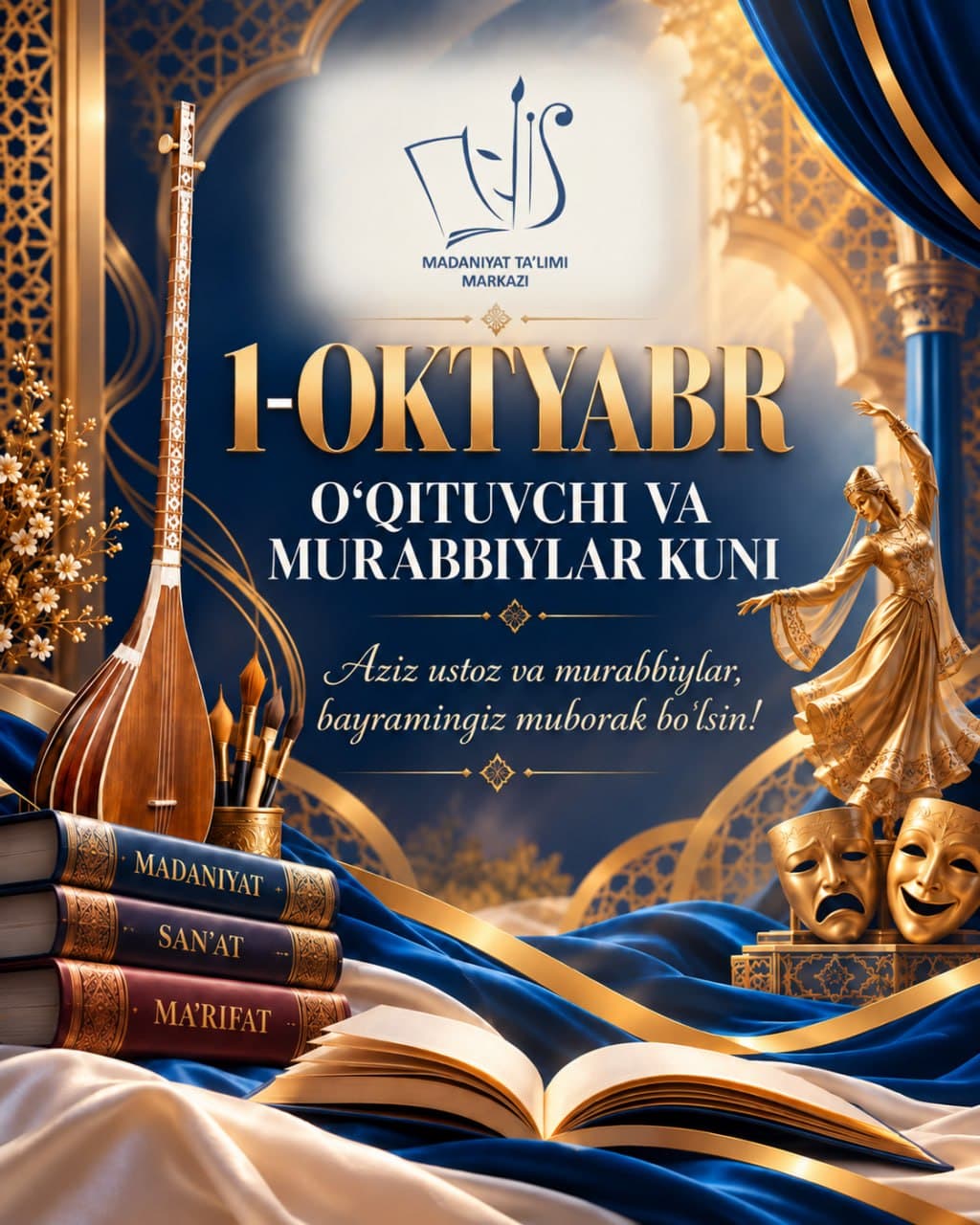 USTOZ VA MURABBIYLAR — YUKSAK EHTIROM SOHIBLARI!